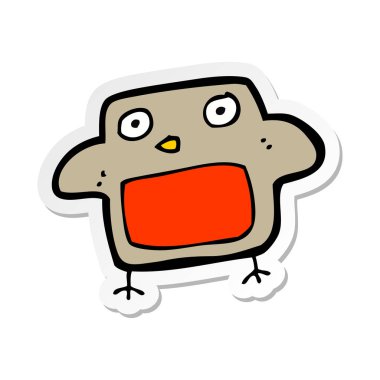 etiket bir çizgi film Robin