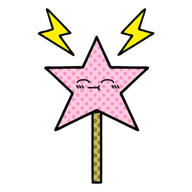 çizgi roman tarzı çizgi film sihirli değnek