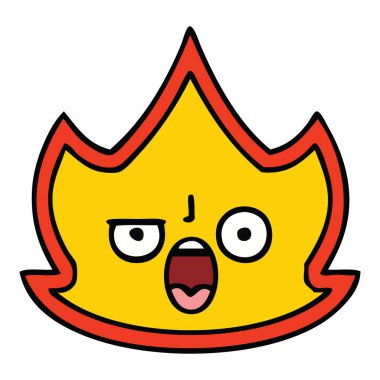 sevimli çizgi yangın