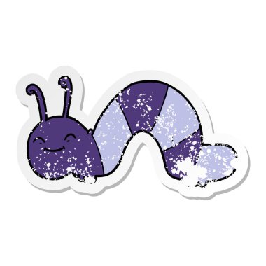 karikatür mutlu hatanın sıkıntılı etiket