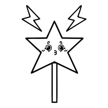 çizgi çizme çizgi film sihirli değnek