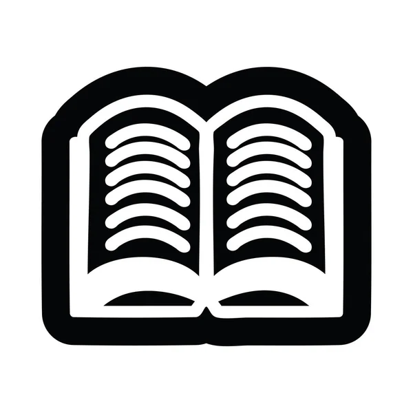 Otwórz Symbol Ikonę Książki — Wektor stockowy