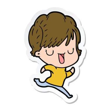 etiket konuşuyor karikatür kadın