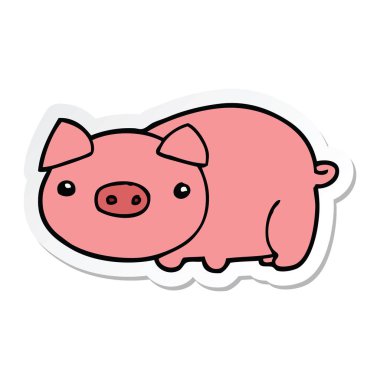 etiket domuz bir çizgi film