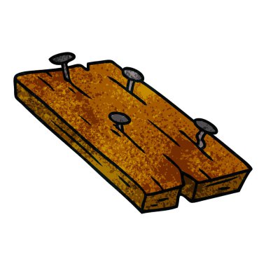 elle çizilmiş karikatür doodle çivi bir panosunda dokulu