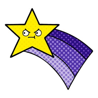 çizgi roman tarzı çizgi film çekim rainbow yıldız