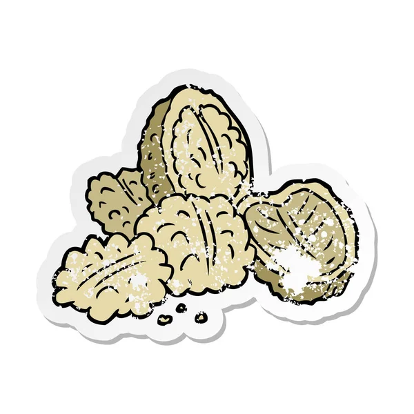 bir çizgi film ceviz sıkıntılı etiket