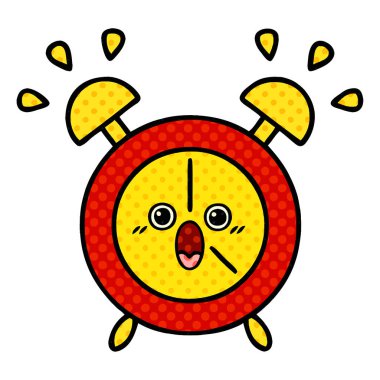 çizgi roman tarzı çizgi film çalar saat