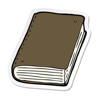 etiket bir karikatür kitabı