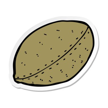 etiket bir çizgi film futbol