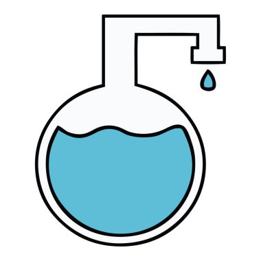 sevimli çizgi bir bilimsel deney