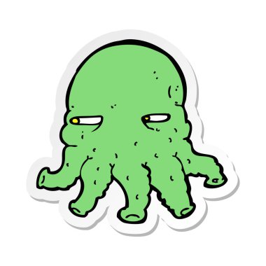 bir çizgi film yabancı yüz plakası