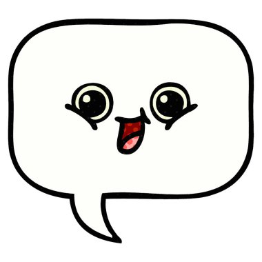 çizgi roman tarzı karikatür konuşma balonu