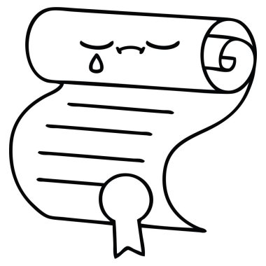 Çizim karikatür sözleşme