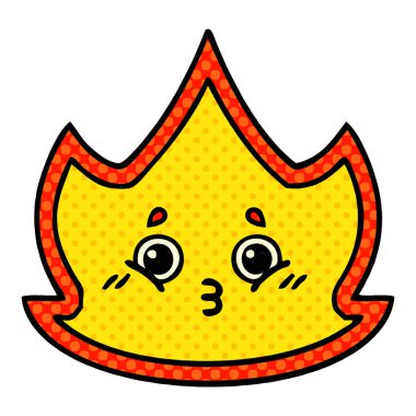 çizgi roman tarzı çizgi film ateş