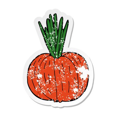 bir çizgi film sebze sıkıntılı etiket