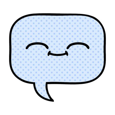 çizgi roman tarzı karikatür konuşma balonu