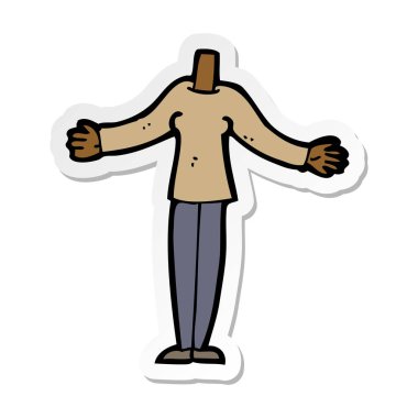 bir çizgi film kadın bedeninin etiket