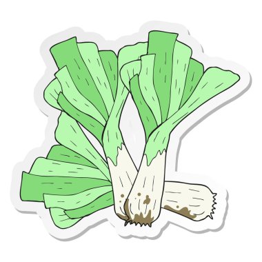 bir çizgi film pırasa etiket