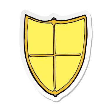 etiket bir karikatür hanedan kalkan