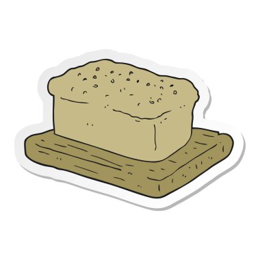 bir çizgi film somun ekmek çıkartma