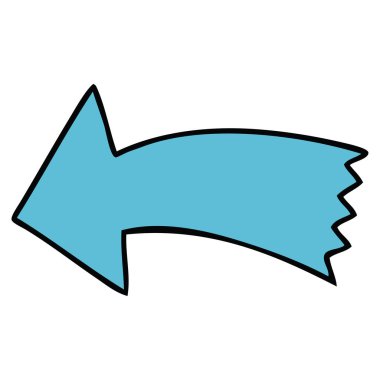 el çekilmiş ilginç karikatür oku