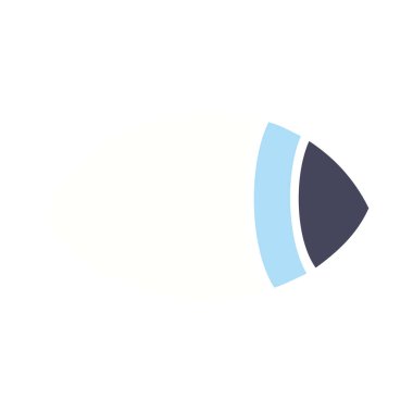 düz renk retro karikatür bir yana arıyorsunuz bir göz