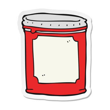 etiket bir karikatür reçeli