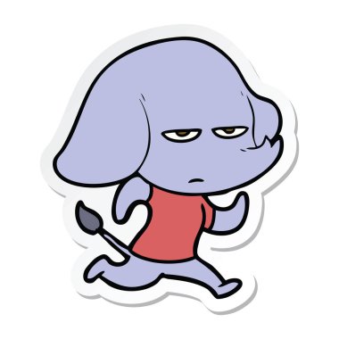 etiket rahatsız çizgi fil