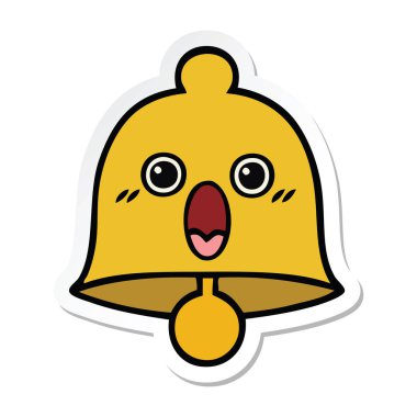 sevimli çizgi Bell'in etiket