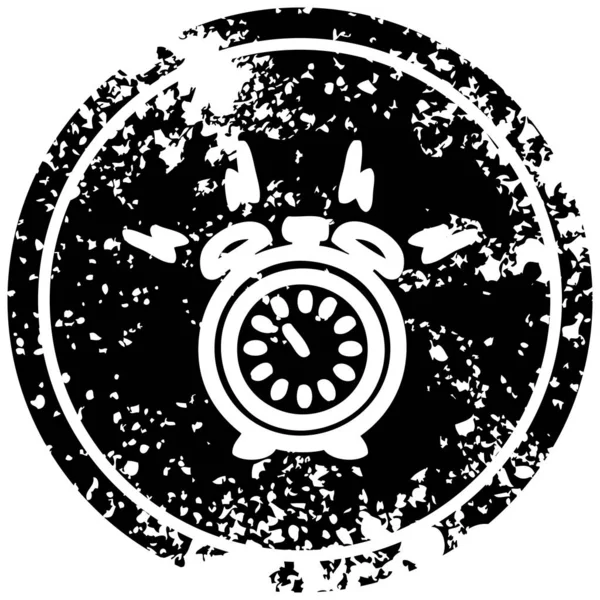 Тревожный Символ Будильника — стоковый вектор