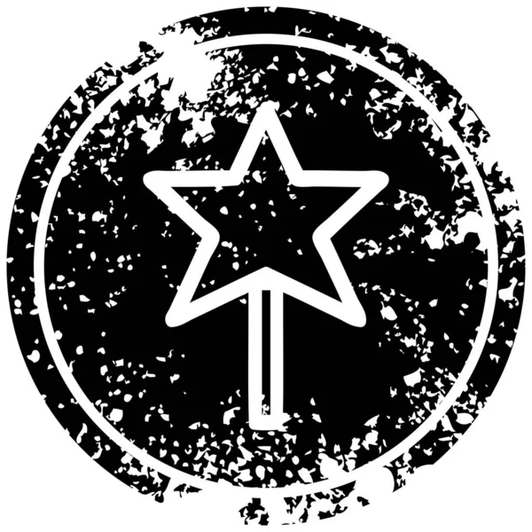 Символ Иконки Волшебной Палочки — стоковый вектор