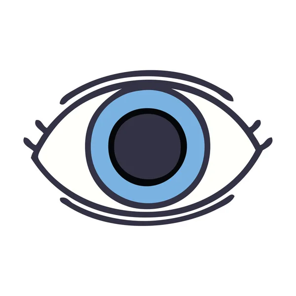 Desenho Animado Bonito Olho — Vetor de Stock