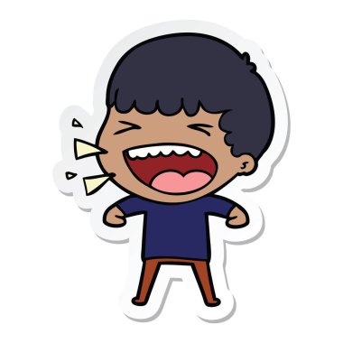 adam bir çizgi film etiketi