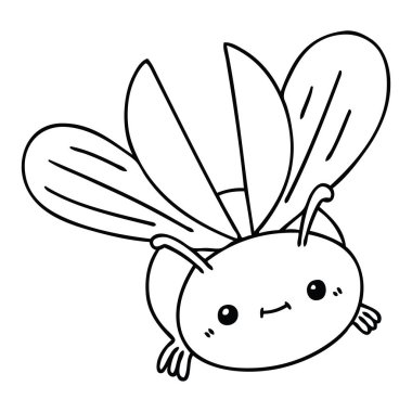 ilginç çizgi çizme çizgi film, uçuş böceği