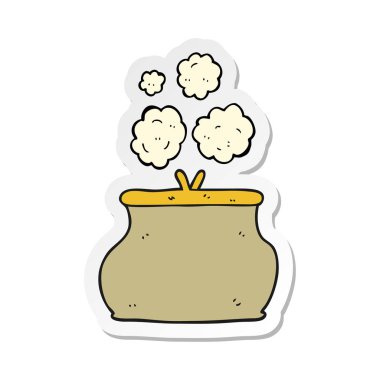 bir çizgi film çanta çıkartma