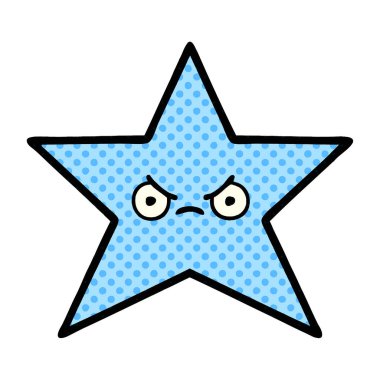 çizgi roman tarzı çizgi film yıldız balık