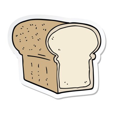 bir çizgi film somun ekmek çıkartma