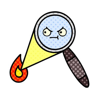 çizgi roman tarzı çizgi film Büyüteç