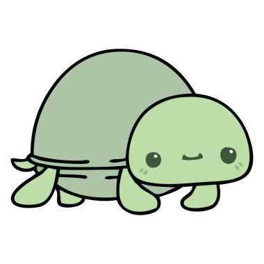 ilginç karikatür kaplumbağa el çekilmiş