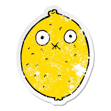 çizgi film acı limon sıkıntılı etiket