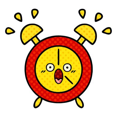 çizgi roman tarzı çizgi film çalar saat