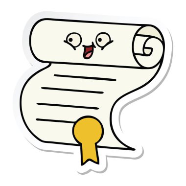 sevimli çizgi sözleşmenin etiket