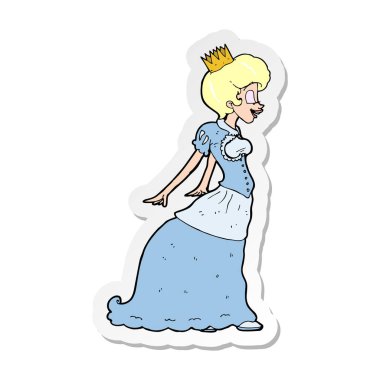 etiket bir çizgi film Prenses