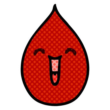 çizgi roman tarzı ilginç çizgi film duygusal kan damlası