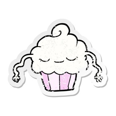 çizgi film çörek sıkıntılı etiket