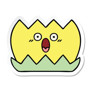 sevimli çizgi su lilly etiket