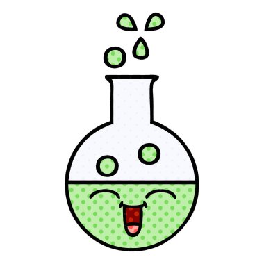 çizgi roman tarzı karikatür tüp bebek