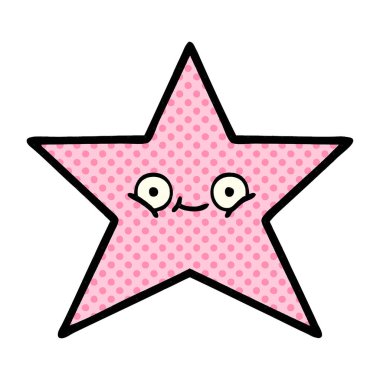 çizgi roman tarzı çizgi film yıldız balık