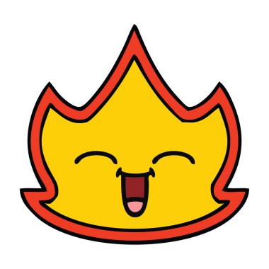 sevimli çizgi yangın